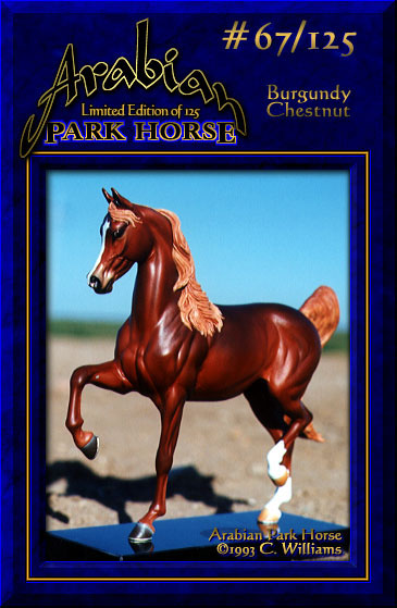 Arabian Park Horse #67/125