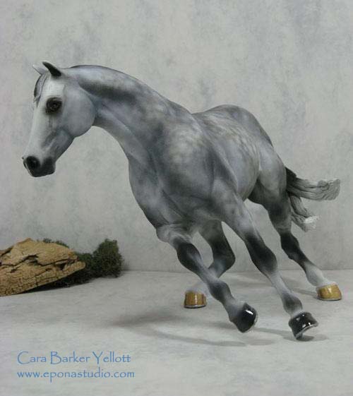 Whiplash Painted by Cara Barker Yellott