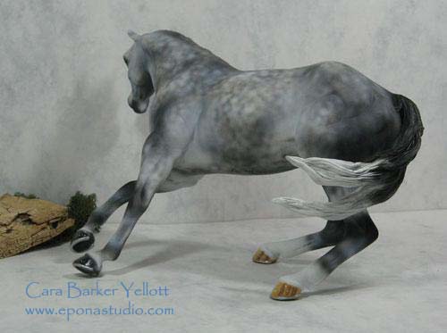 Whiplash Painted by Cara Barker Yellott