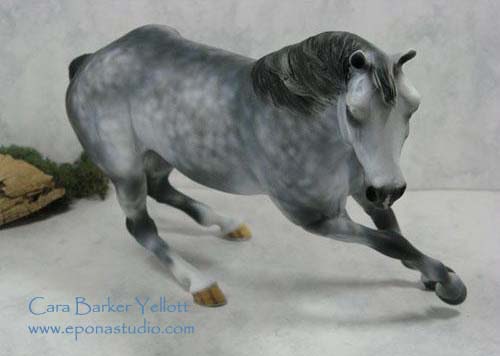 Whiplash Painted by Cara Barker Yellott