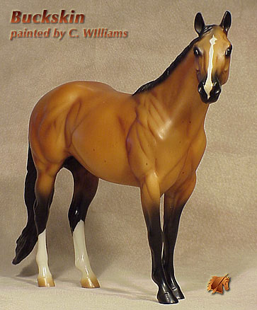 Unique ISH Spattered Buckskin by C Williams