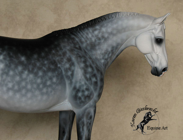 Venator painted by Karen Giesbrecht