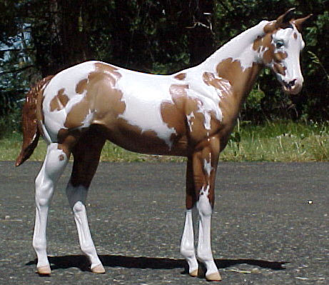 Weanling Painted by Jennifer Scott