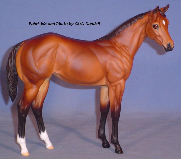 Weanling Painted by Chris Flint