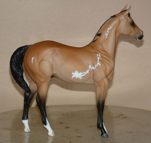 Weanling Painted by Karen Giesbrecht