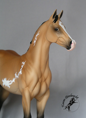 Weanling Painted by Karen Giesbrecht