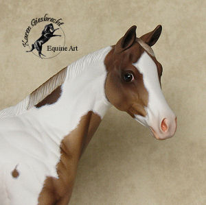 Weanling Painted by Karen Giesbrecht