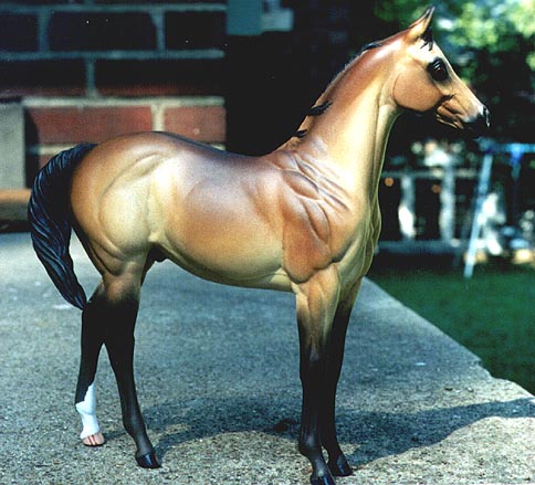 Weanling Painted by Lynn Milam