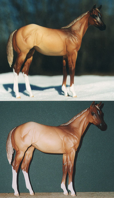 Weanling Painted by Sue Kari Anderson