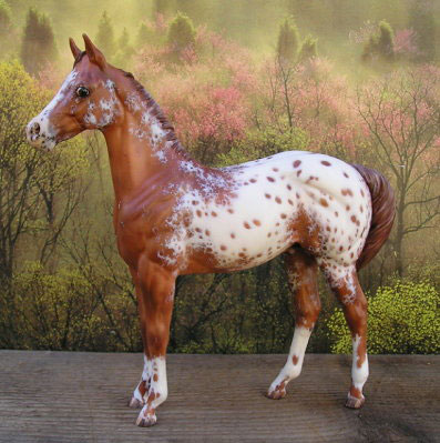 Weanling Painted by Sherry Clayton