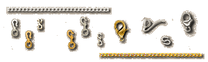 Assorted Scale Miniature Hooks
