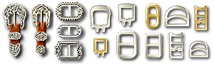 Scale Miniature Buckles