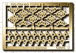 Gold color Iberian Adornments G911g