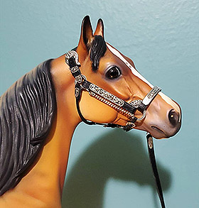 Model Horse Show Halter by Emily Hauke