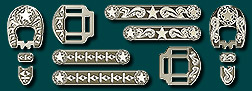 HP644 Stars Halter Plates
