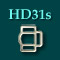 HD31s Classic 3-slotted ring