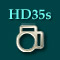 HD35s Trad 3-slotted ring