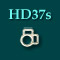 HD37s Fine 2-slotted ring