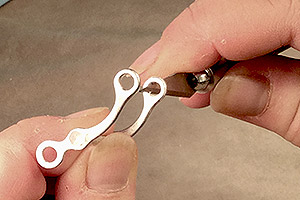 Step 2 - Remove Seams with Knife