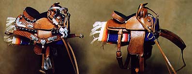 Decorated Saddles from Kits
