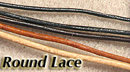 Round Leather Lace