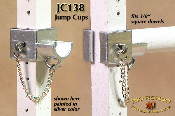 Rio Rondo JC138 Model Horse Jump Cups